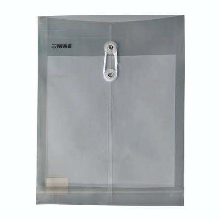Didacti Folder plástico con hilo humo carta 1pza