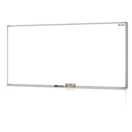 Didacti Pizarrón blanco porcelanizado adherible al imán 1.20 x 2.40 m