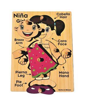 Didacti Resaque niña 6pzas 20x23cm