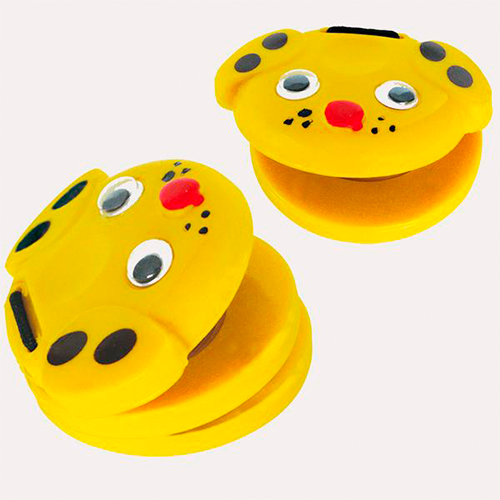 Didacti Castañuelas de plástico 1 pieza de 6.5cm 3019