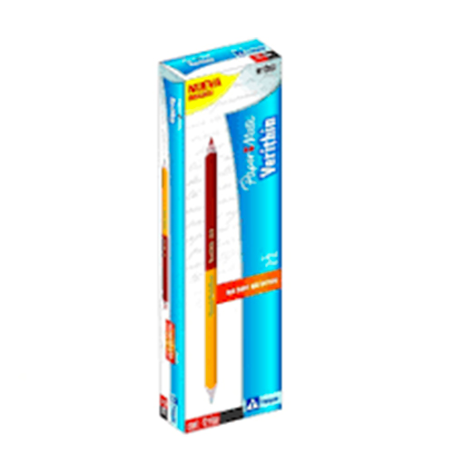 Didacti Lápiz de grafito rojo duo triangular c/12