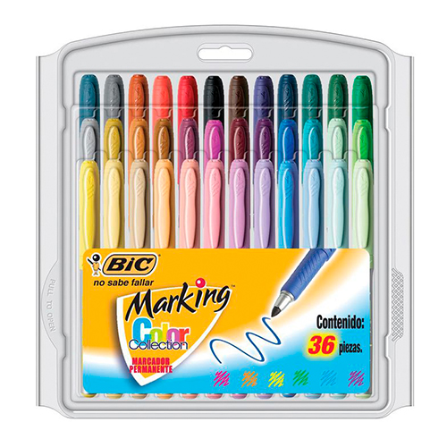 Didacti Marcador permanente marking color collection surtido c/36