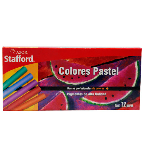 Didacti Gises pastel stafford 12 pzas surtidas DAD0500