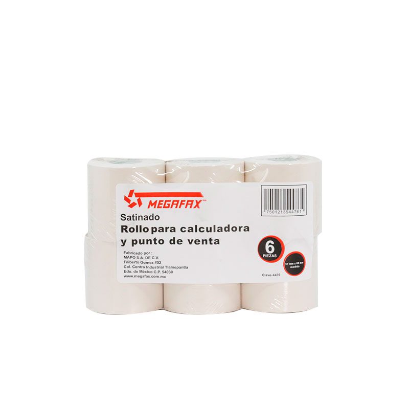 Didacti Rollo para sumadora 57x60mm 6pzas