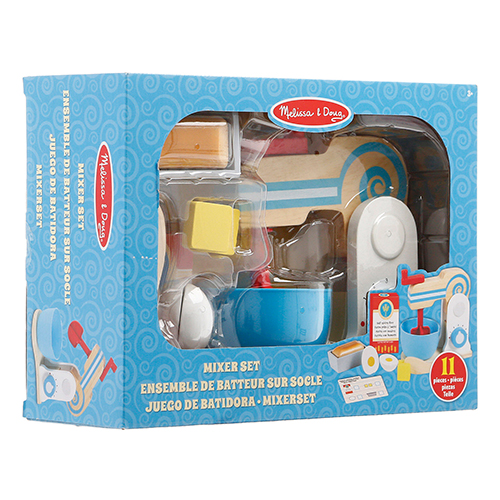 Didacti Juego de batidora de madera y tazón de plastico 11 pzas 19840