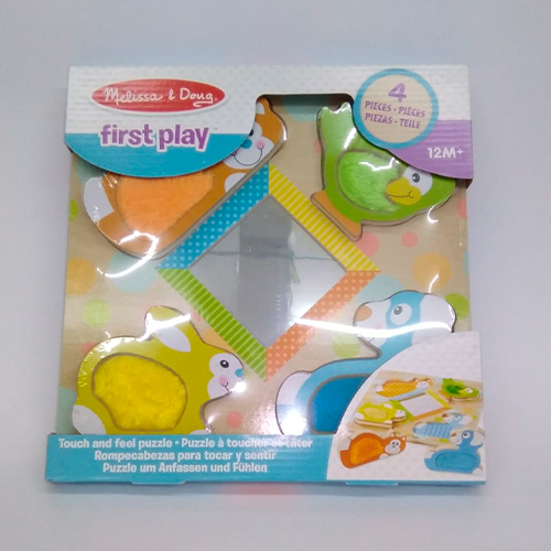 Didacti Rompecabezas de textura animales